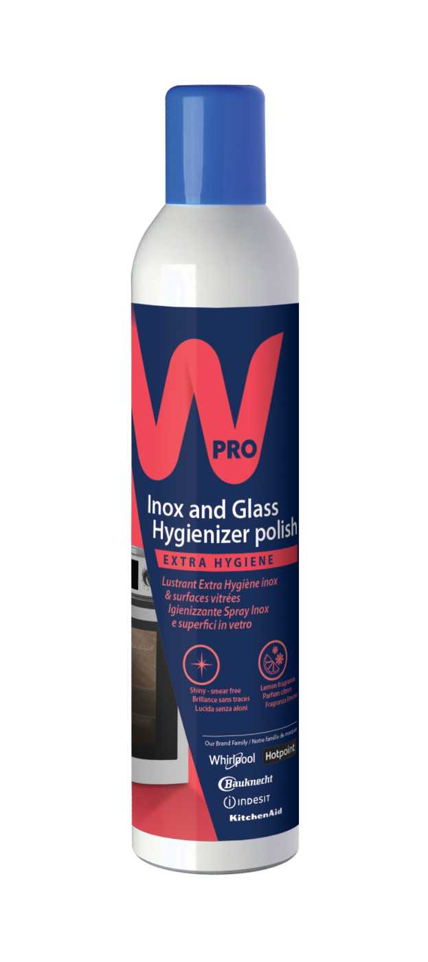 ΓΥΑΛΙΣΤΙΚΟ ΣΠΡΕΙ INOX WPRO 400 ml
